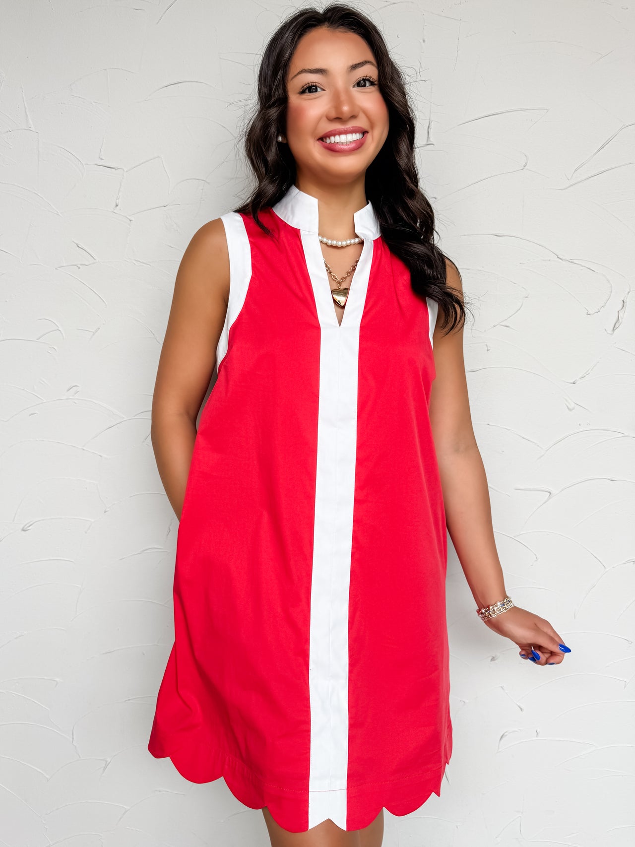 Let's Be Clear Mid Line Dress