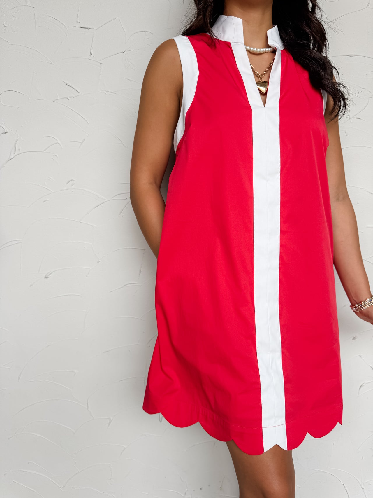 Let's Be Clear Mid Line Dress
