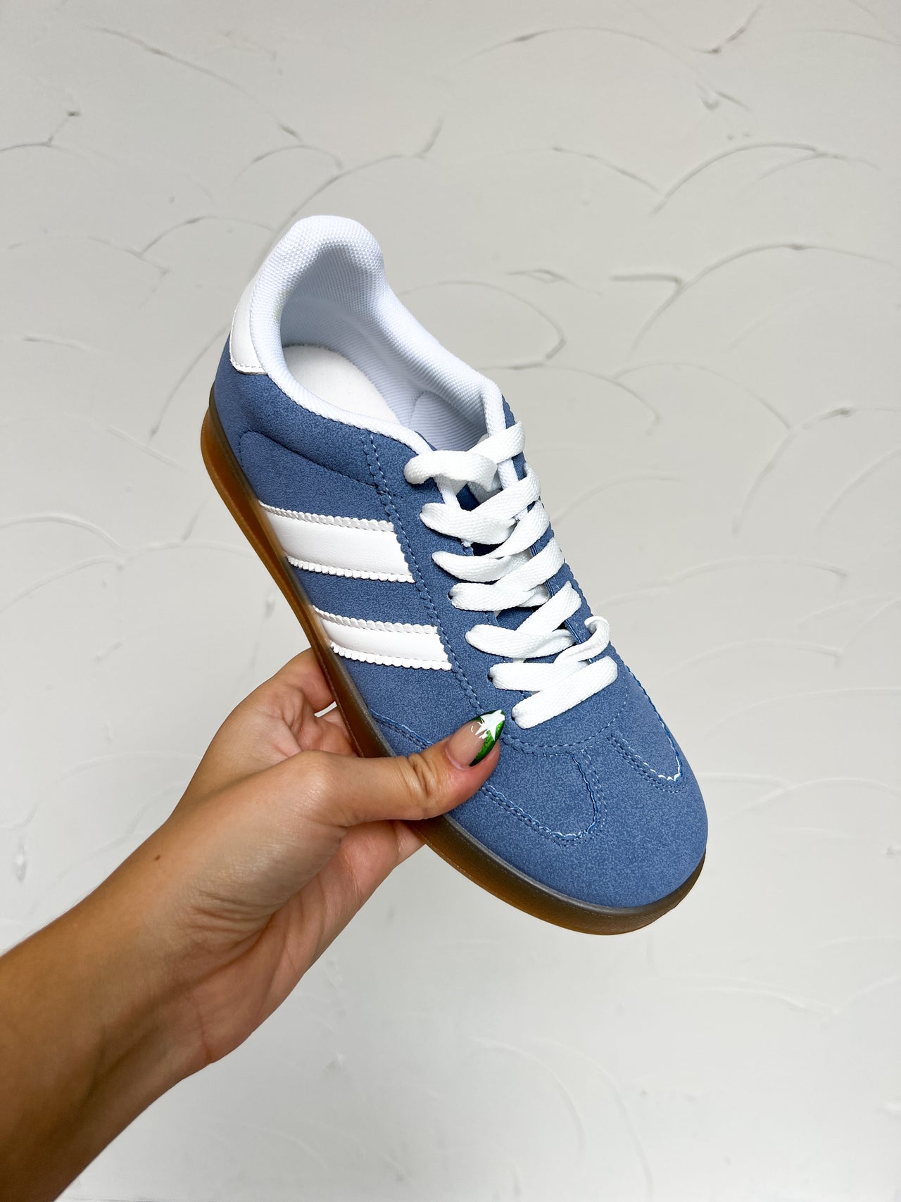 Deer Sneakers- Blue/White