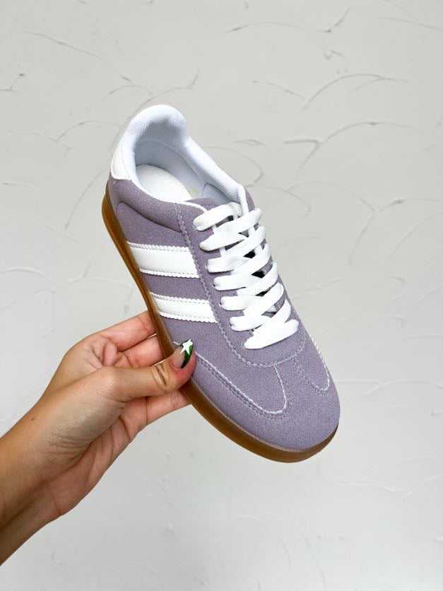 Deer Sneakers- Lilac/White