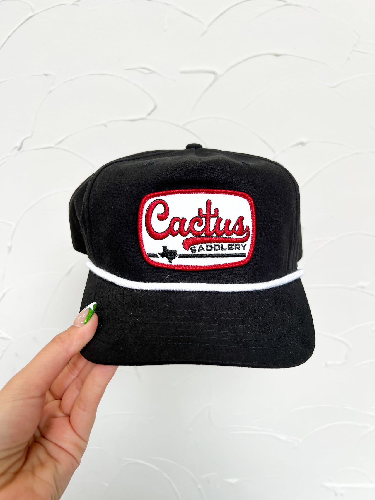 Cactus Saddlery Hat- Blk/Blk