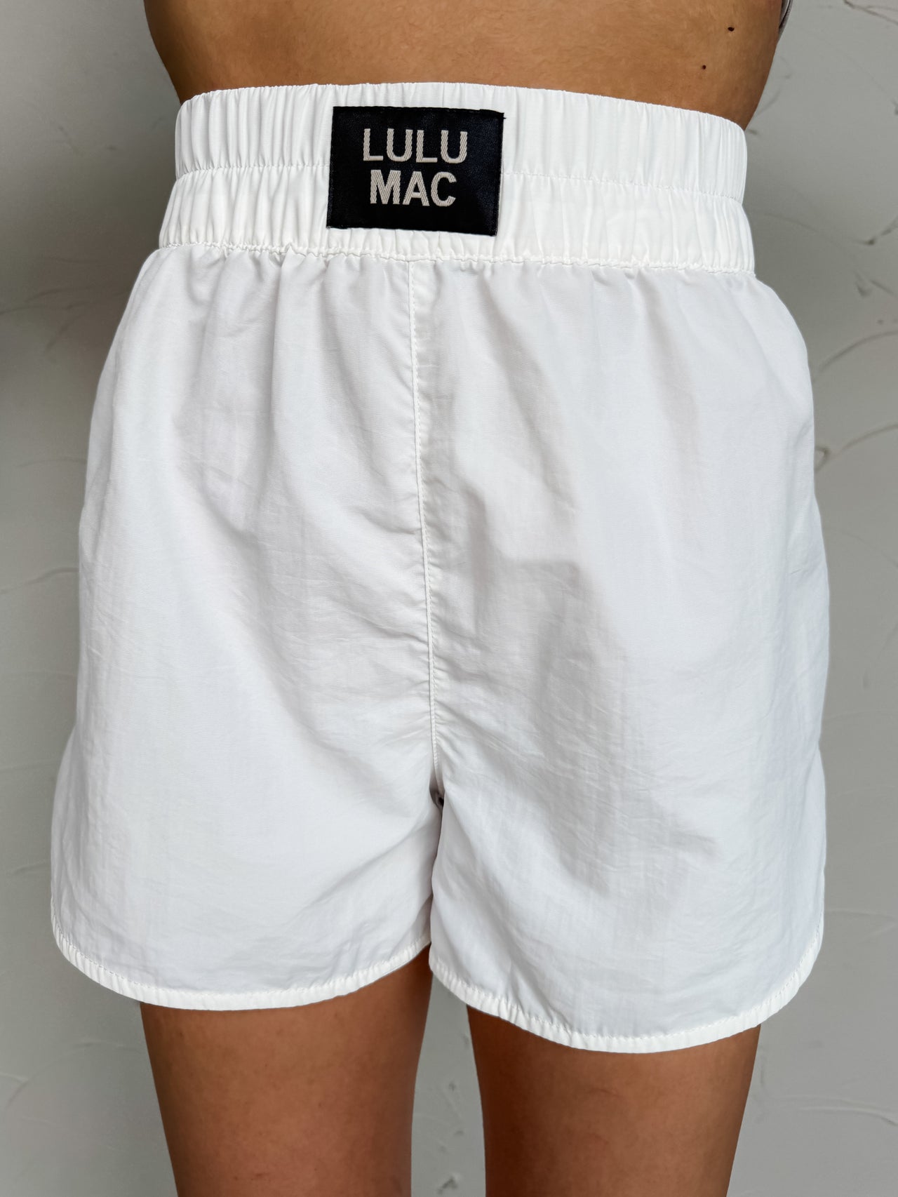 Lulu Mac OG Shorts- White