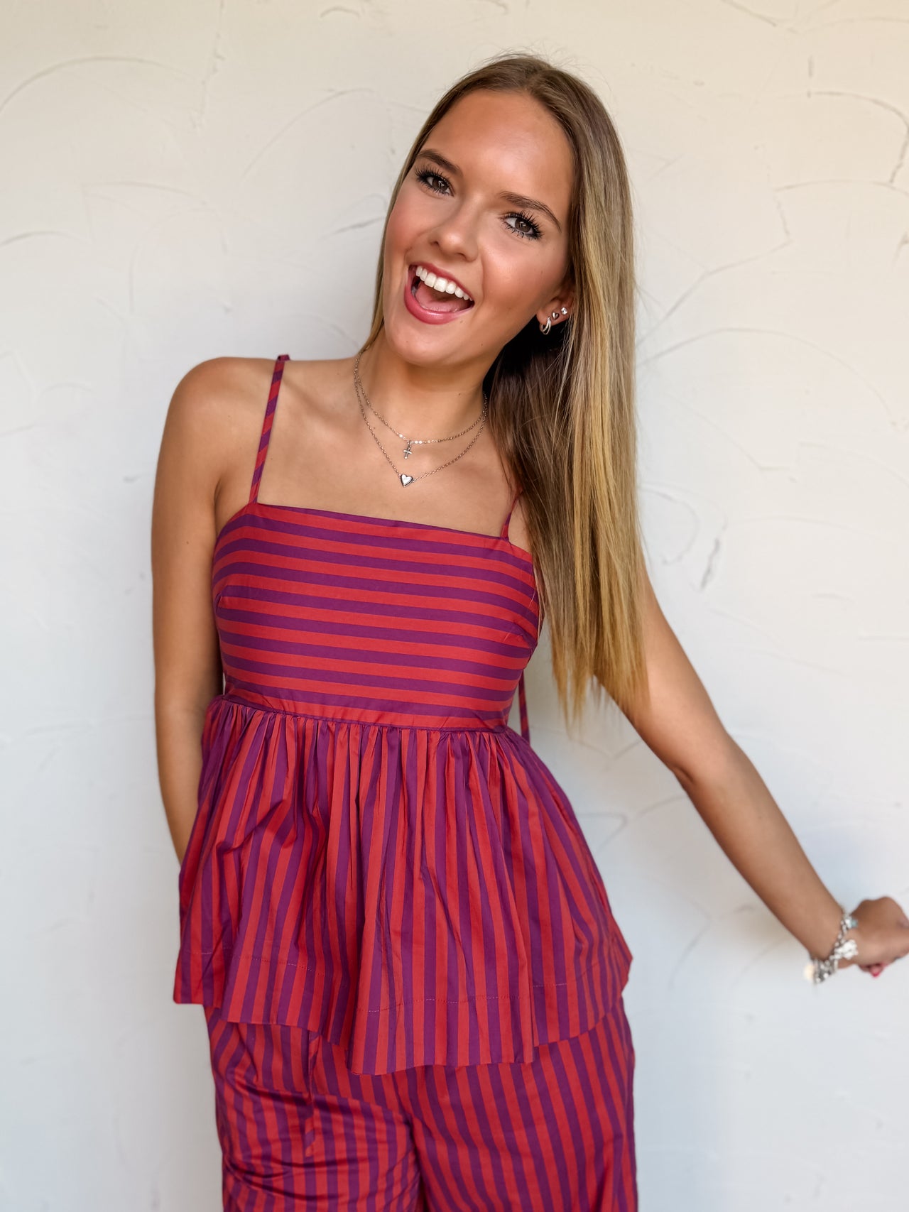 Plan To Stay Striped Set