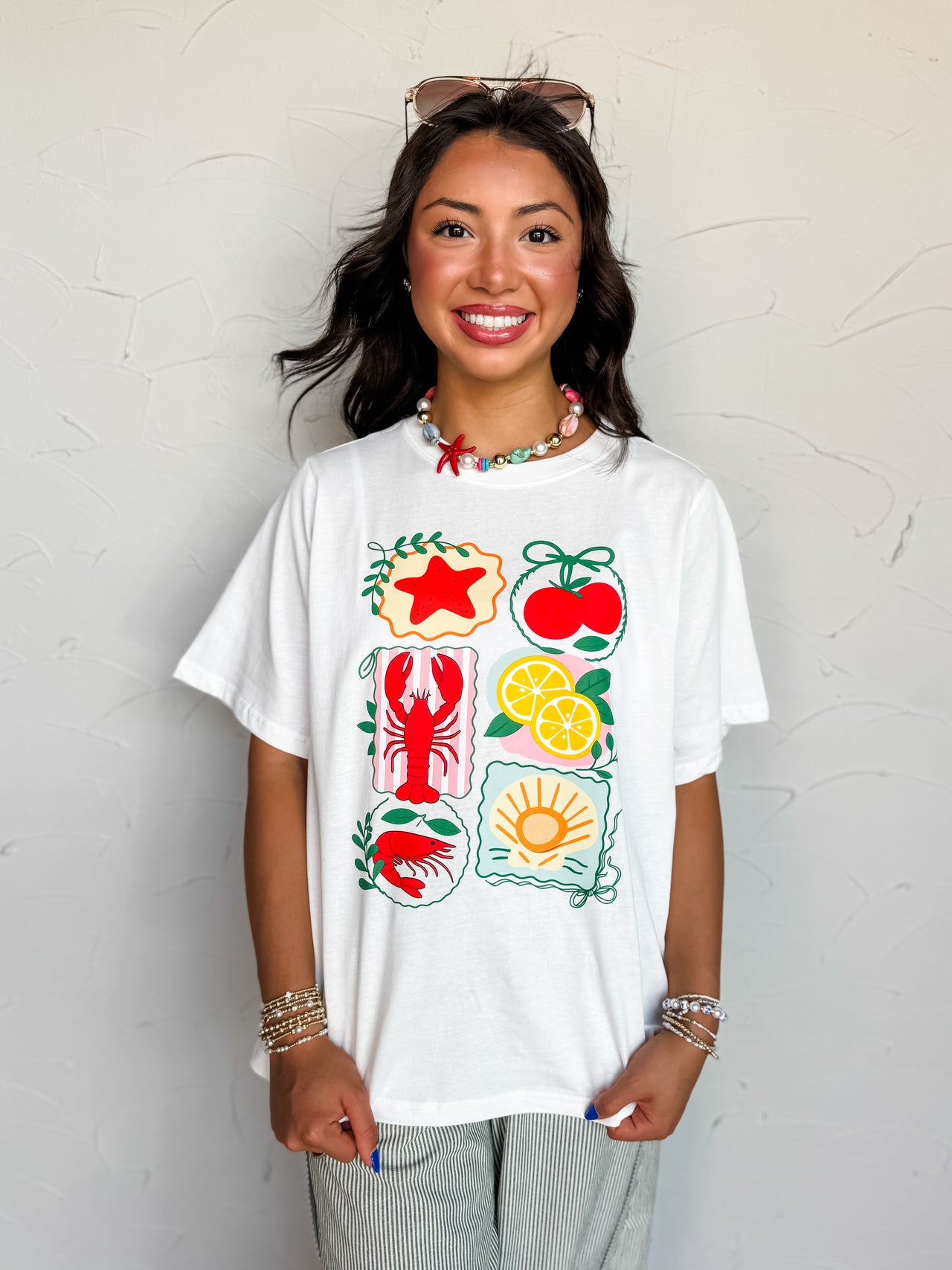 Market Days Oversized Graphic Tee
