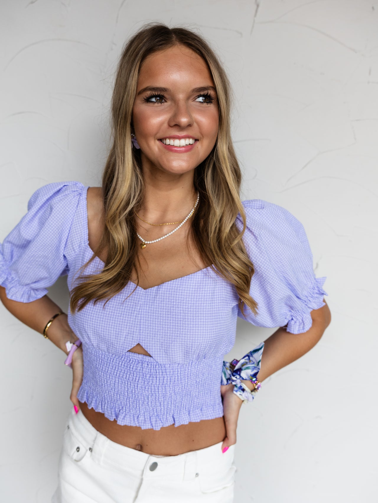 Give Me A Hand Puff Sleeve Top