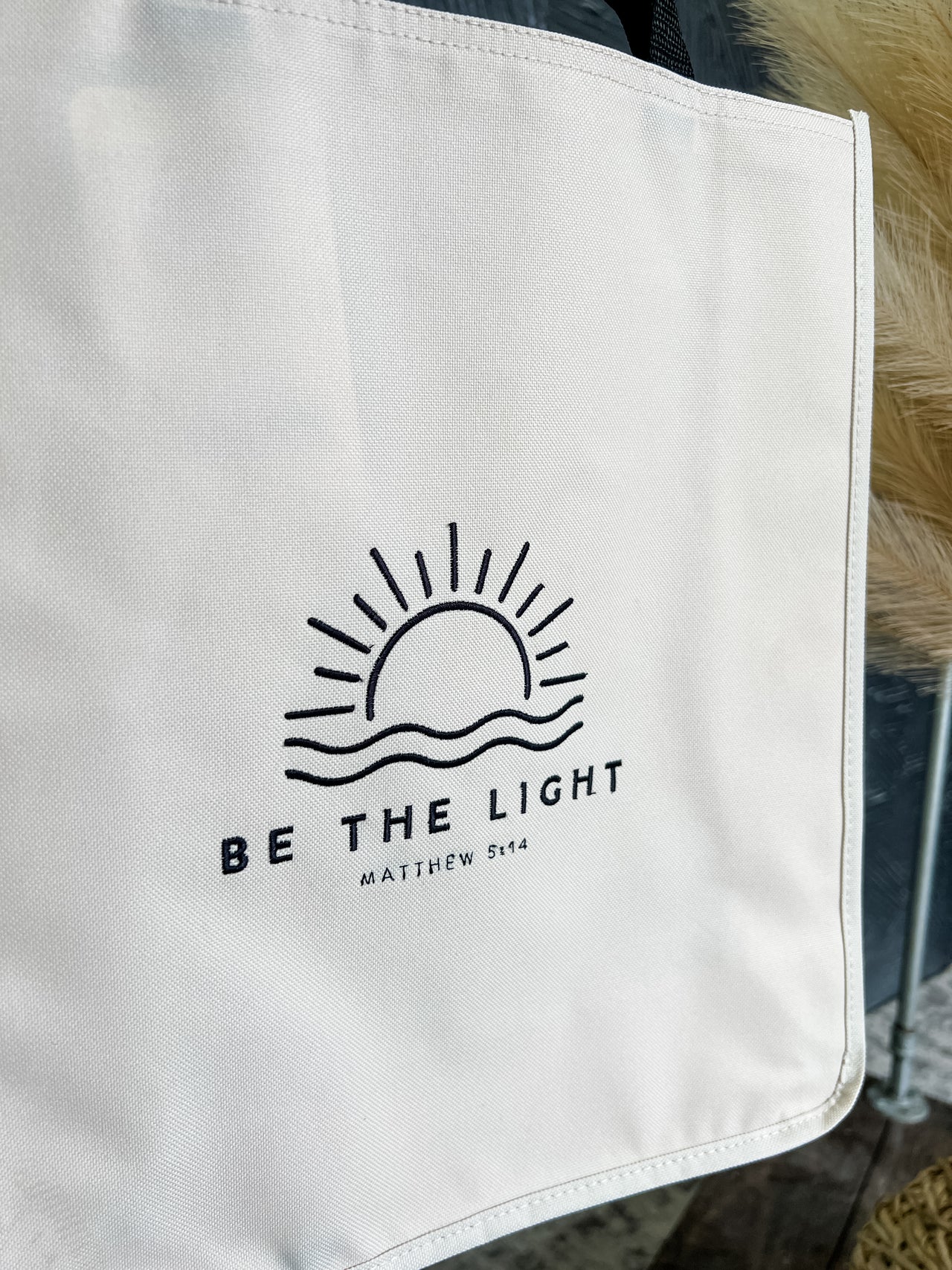 Be The Light Tote Bag