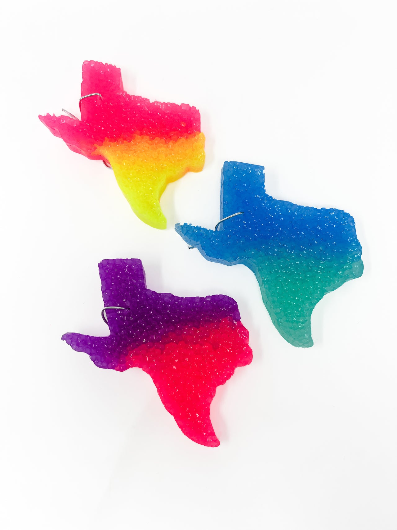 5" Texas Car Scent- No Glitter