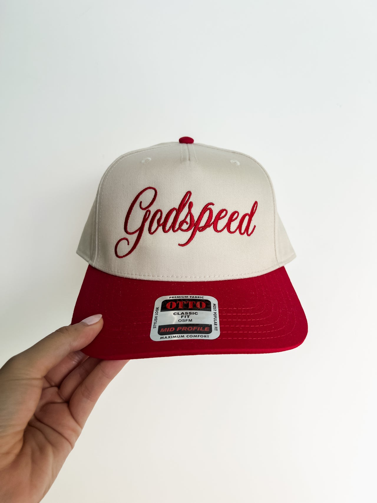 Godspeed Cap- Red