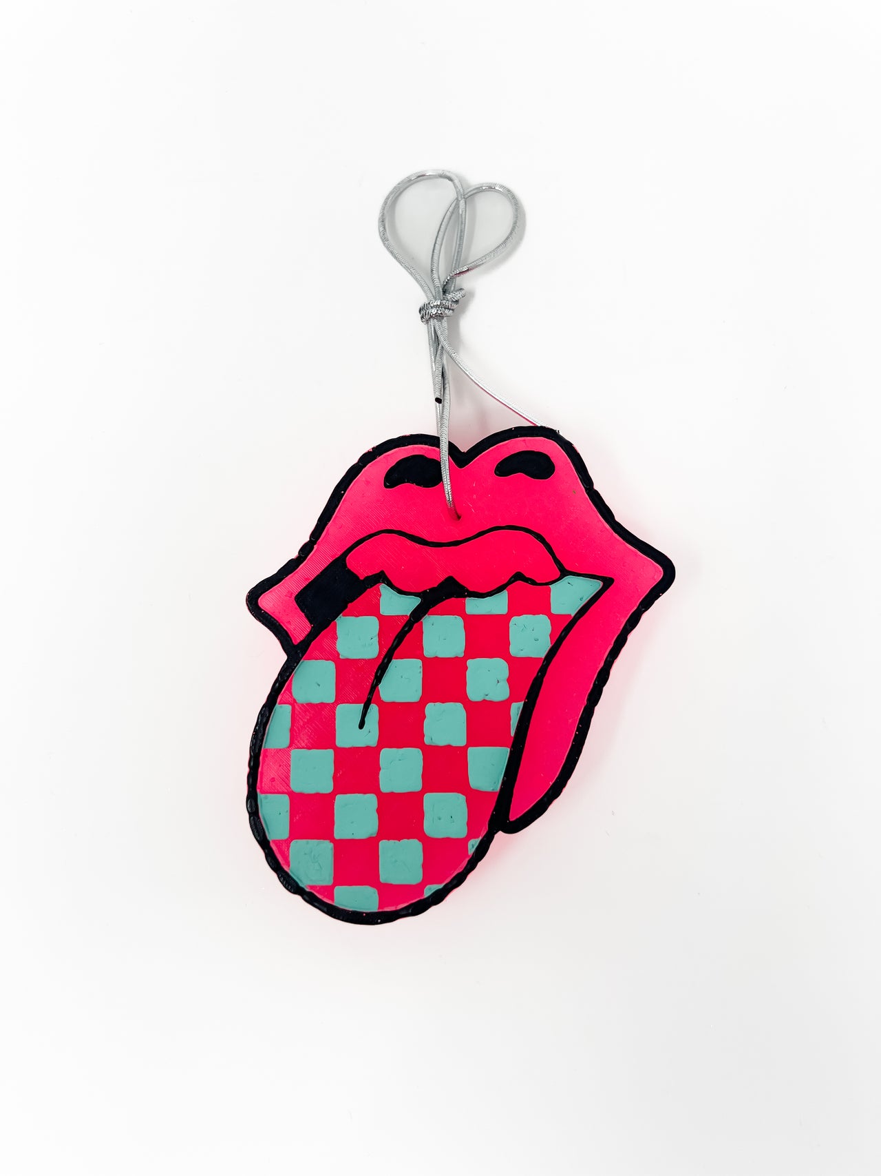 Checkered Tongue Car Scent