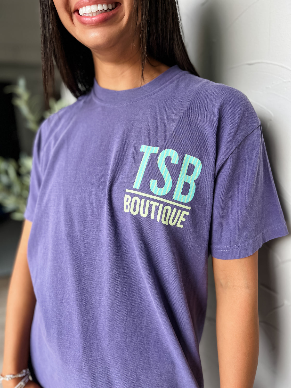 TSB R&J- Stripes- Grape