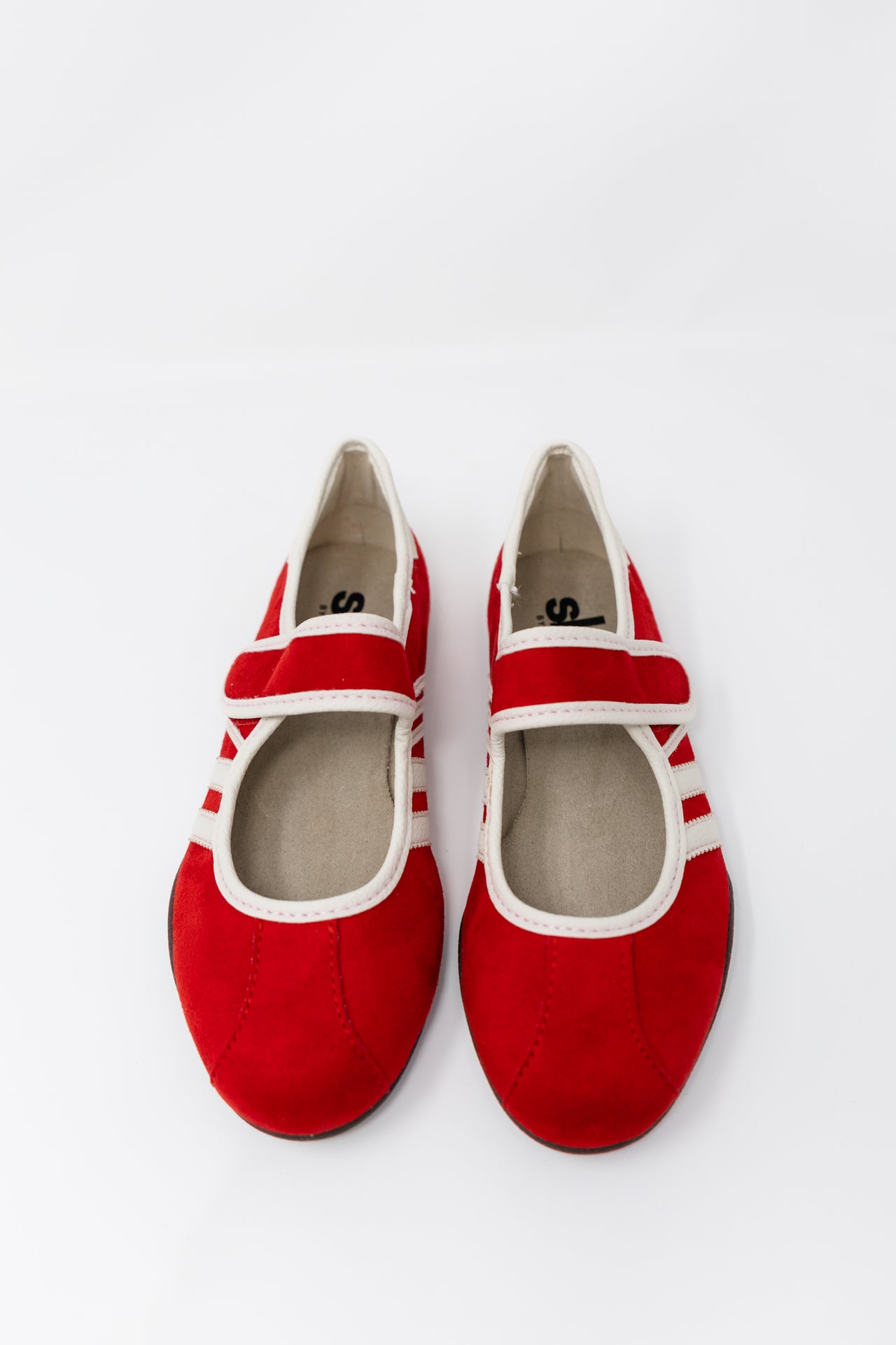 Peyton Ballet Sneakers- Red