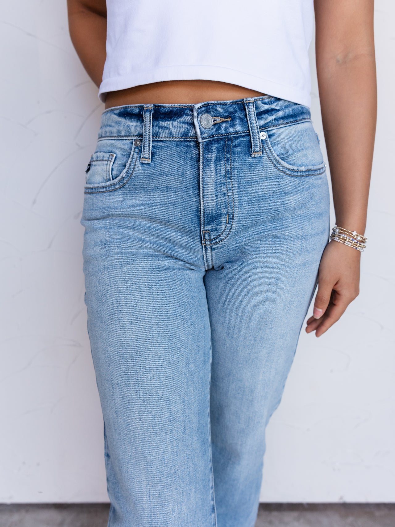 Believe It To Be True High rise Wide Leg Jeans