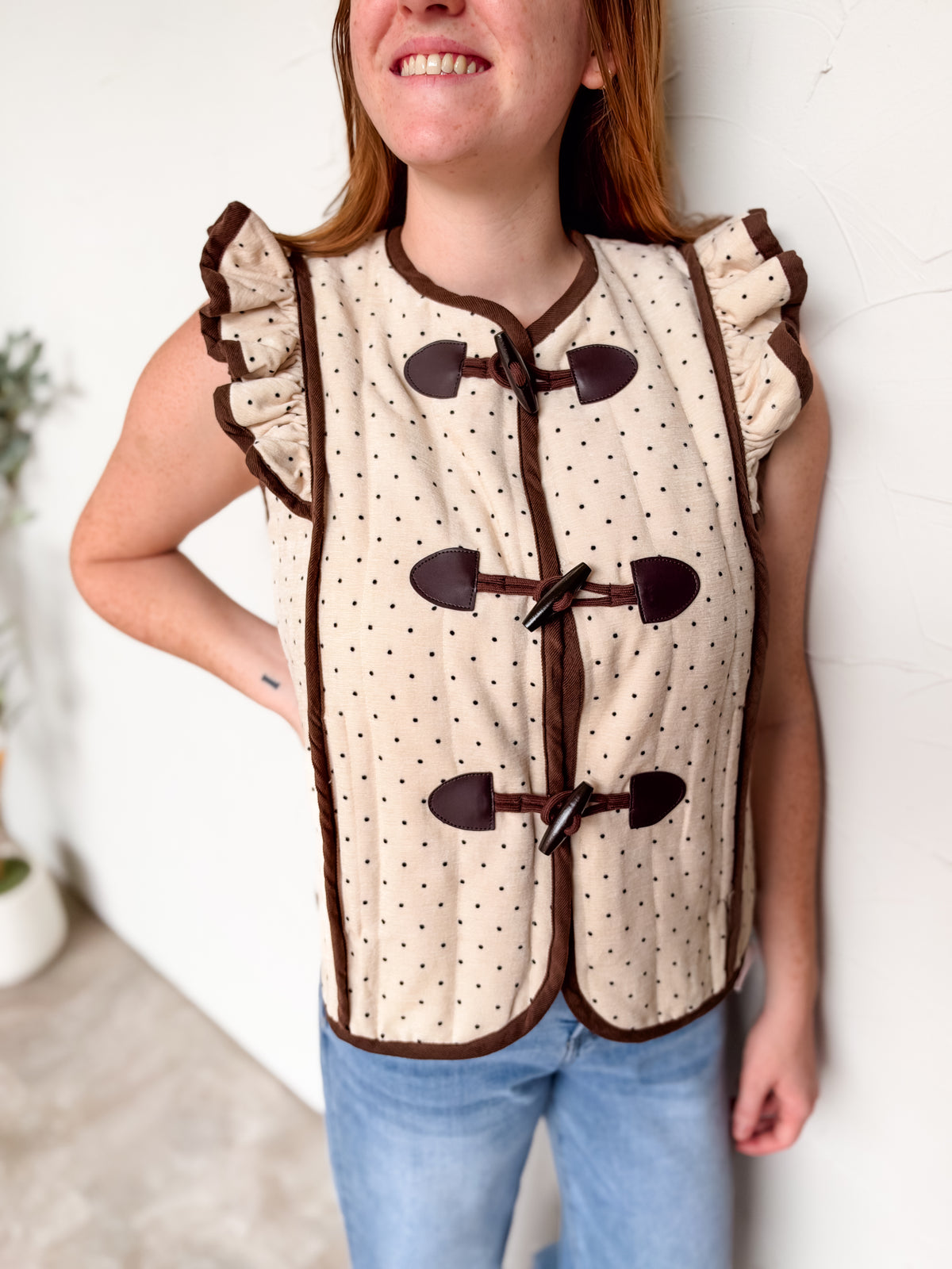 Nice To Meet You Quilted Vest