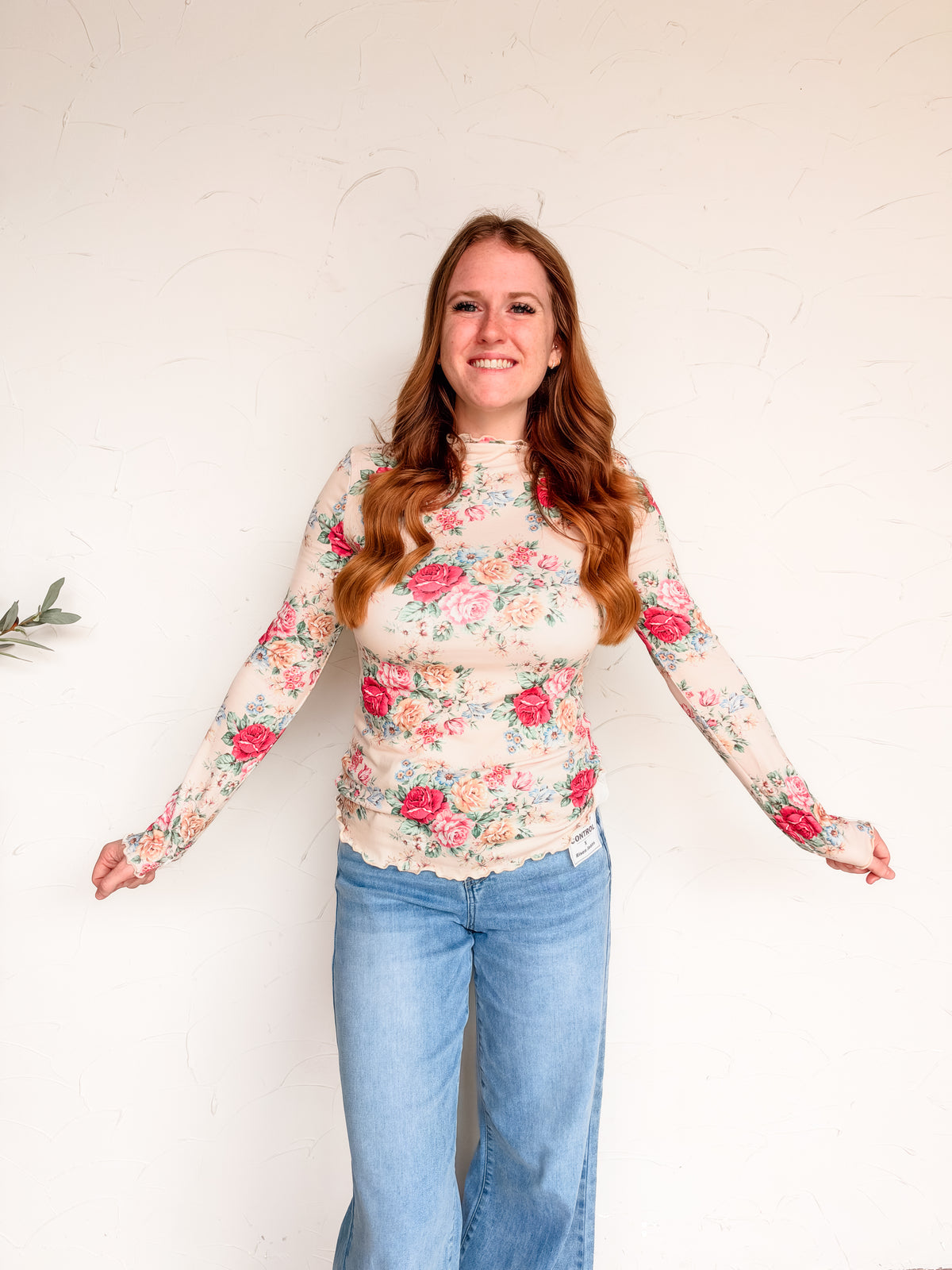 Where I Come From Vintage Floral Top