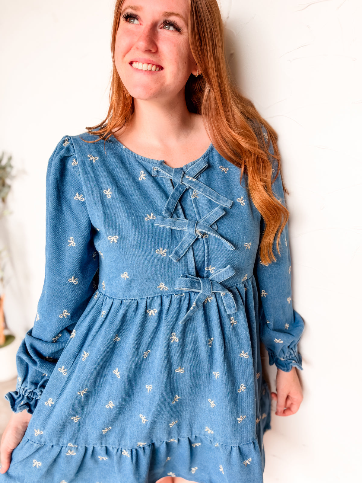 I've Got A Gift Denim Dress