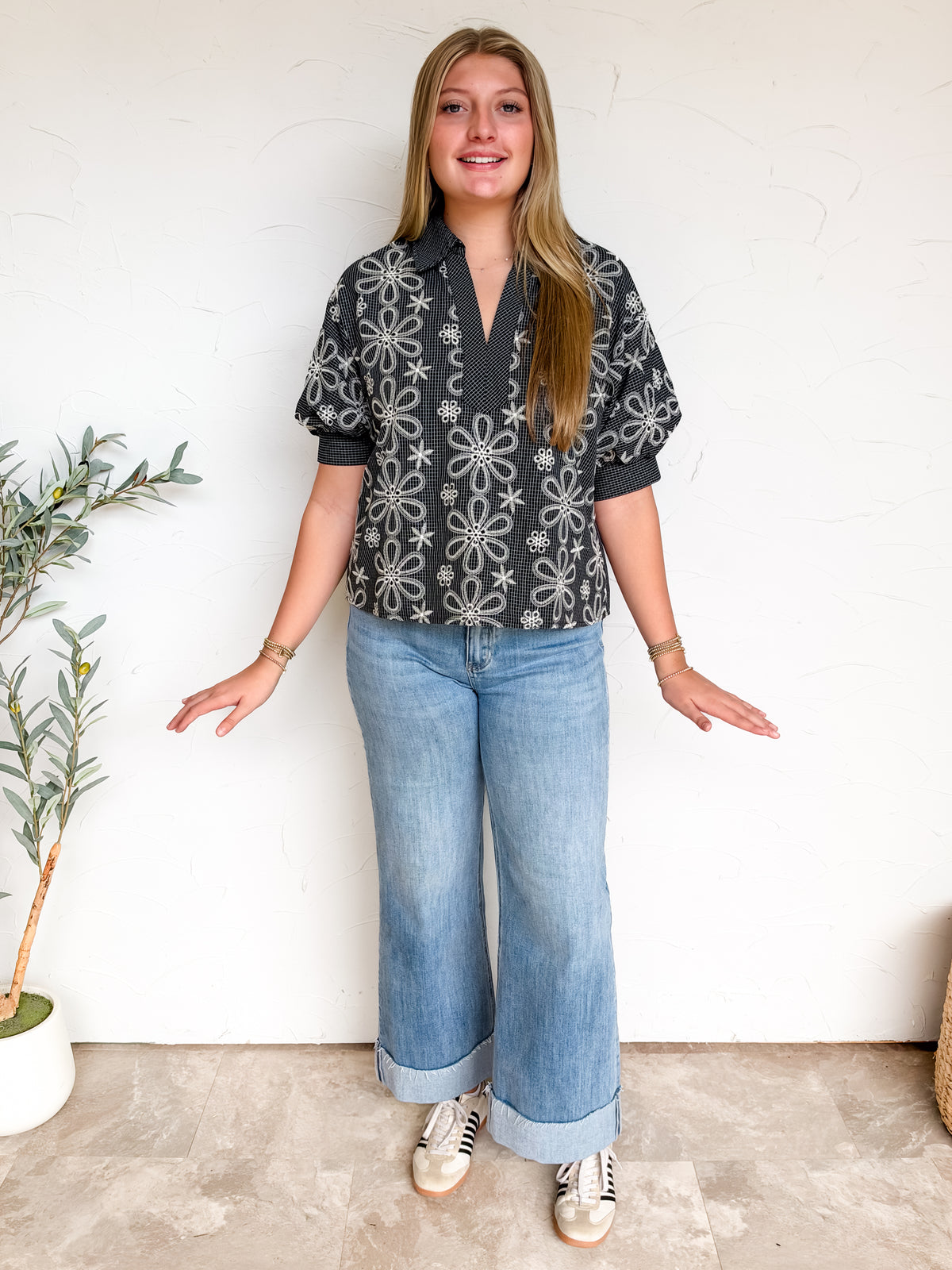 Speak The Truth Ruffle Sleeve Top