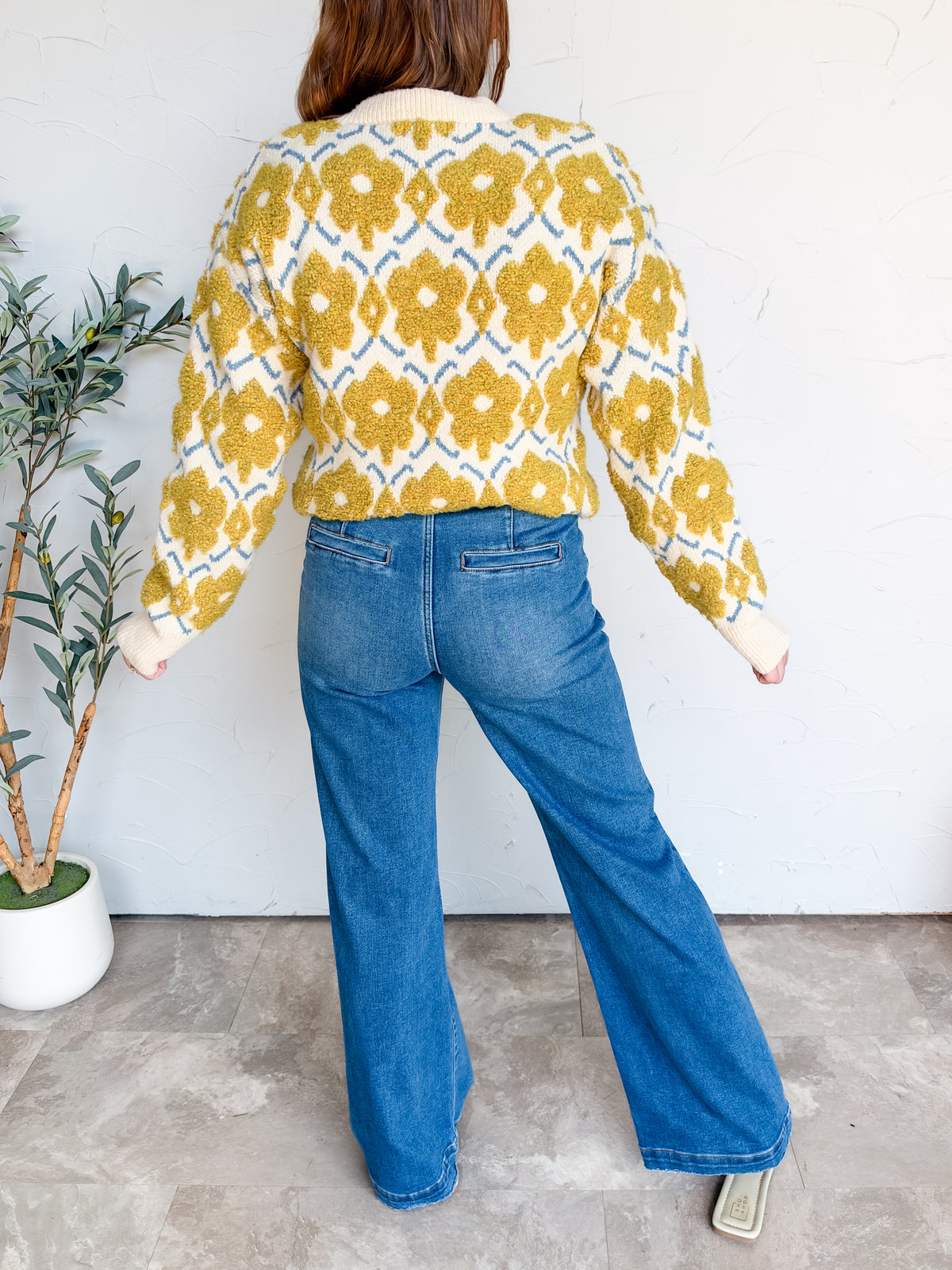 My Happy Place High Rise Wide Leg Jeans