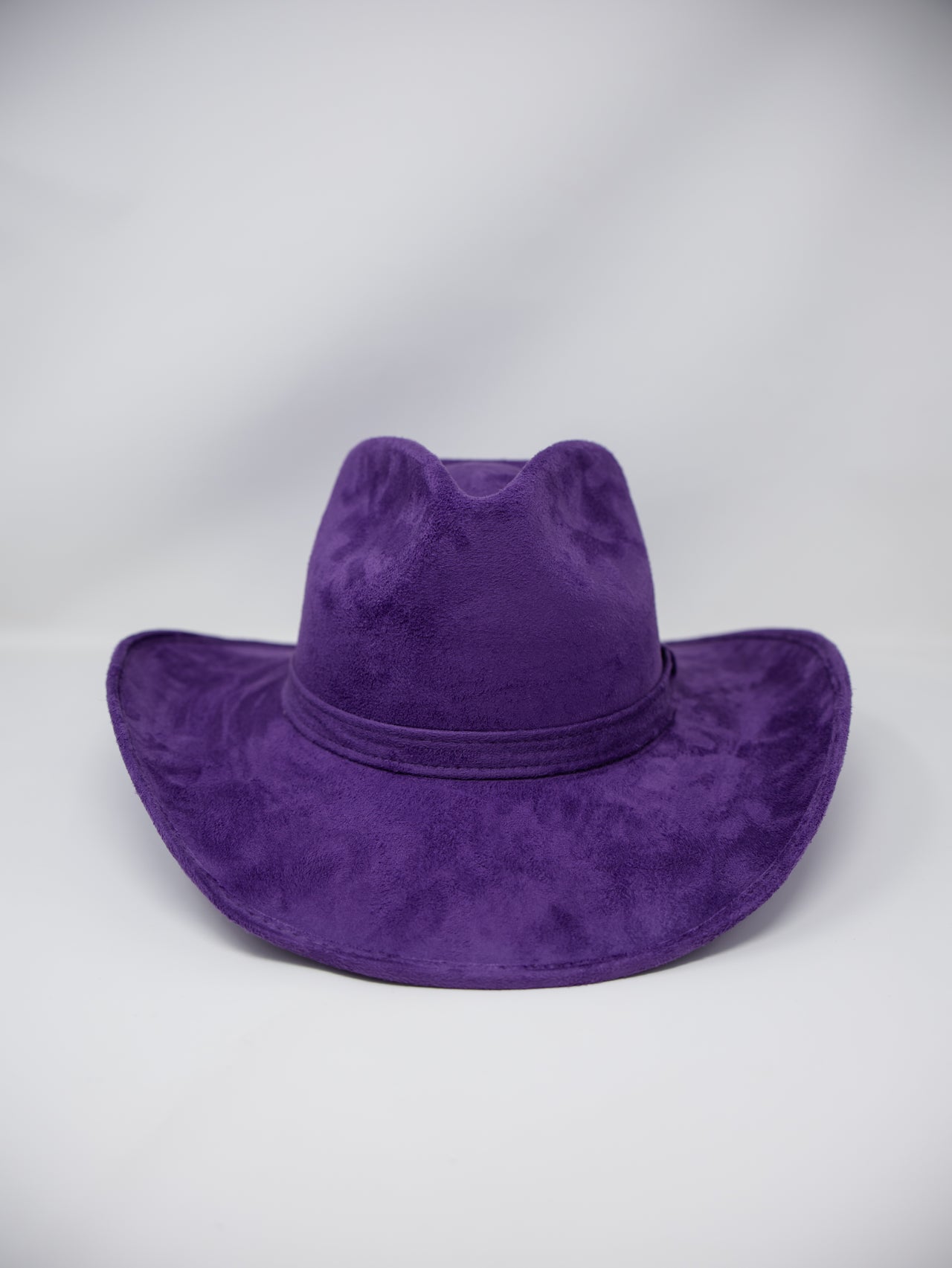 Plain Felt Purple Cowgirl Hat