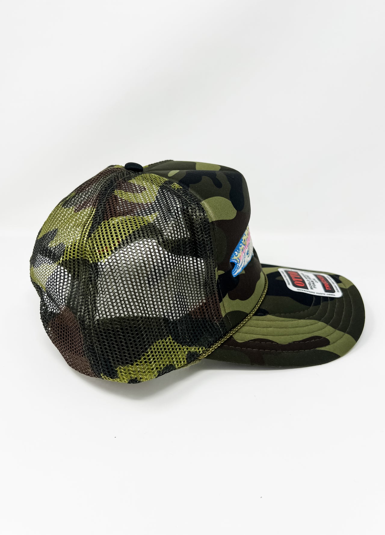 Trout Camo Foam Hat