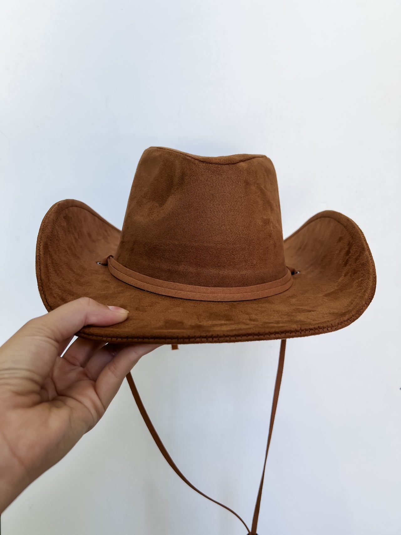 She's All Country Suede Cowboy Hat- Camel