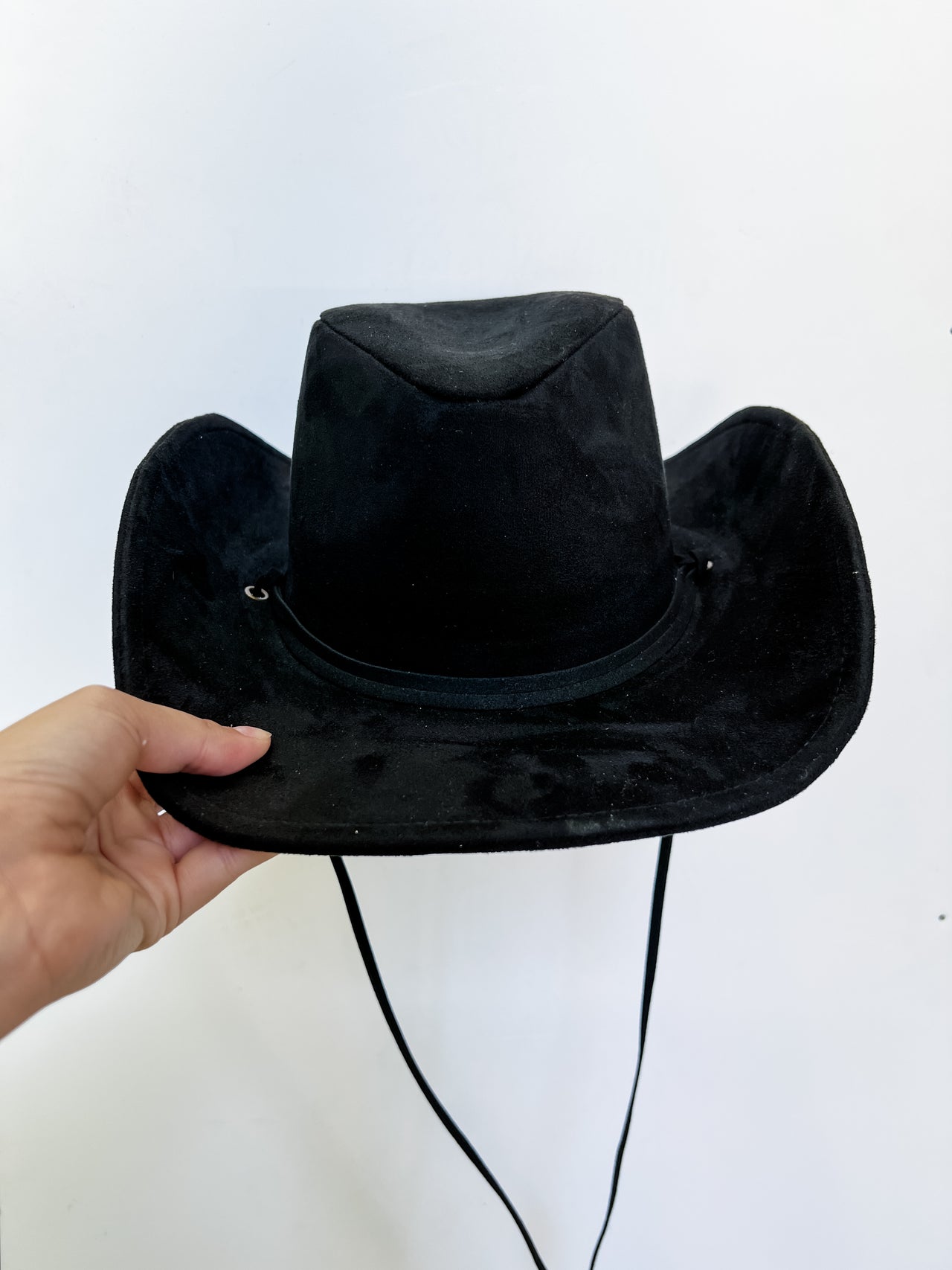 She's All Country Suede Cowboy Hat- Black