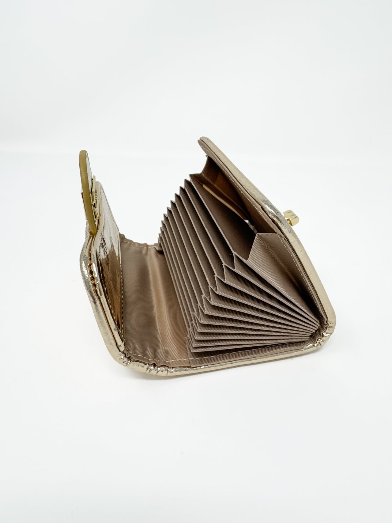 Kenzie Card Holder-Gold
