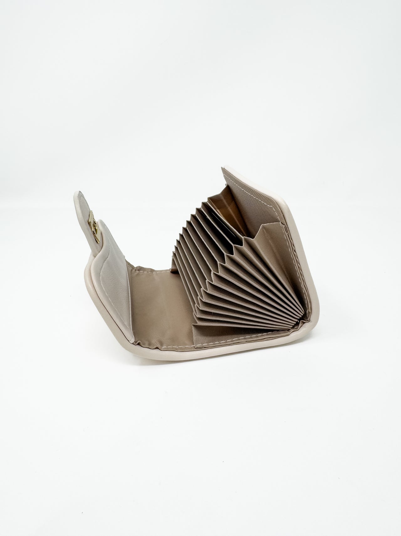 Kenzie Card Holder- Beige