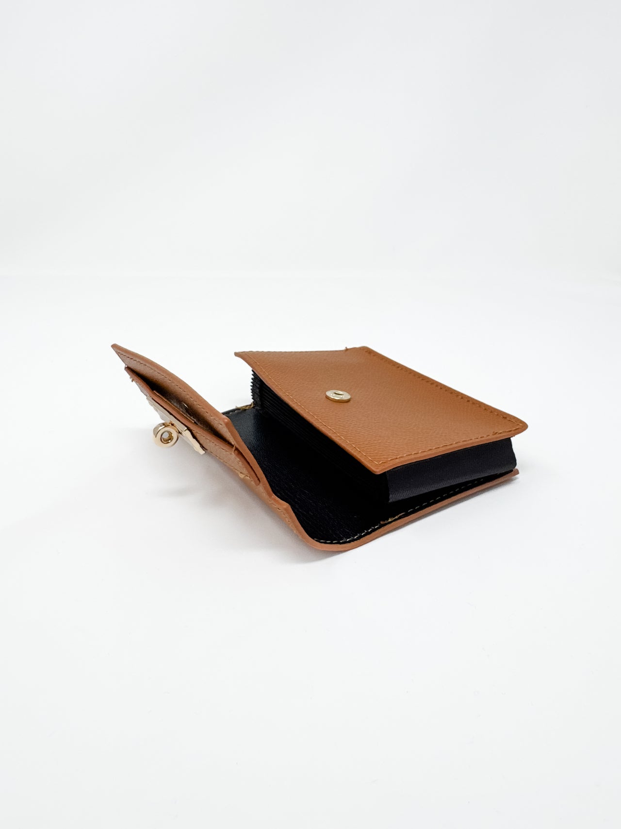 Haley Card Holder- Brown