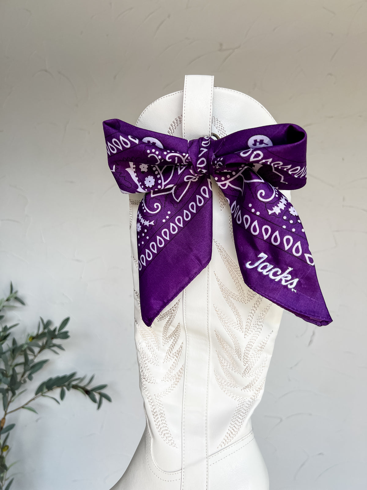 Jacks Bandana Boot Bow- Set of 2