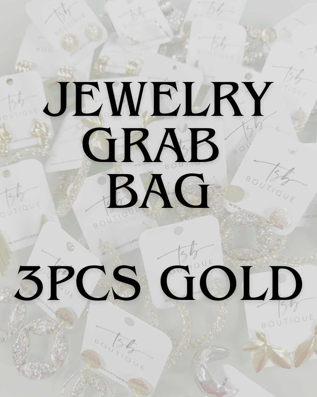 Mystery Jewelry Bag- 3 for $15- Gold