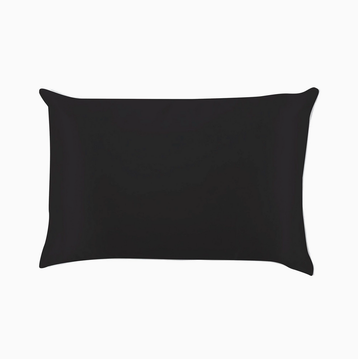 Lemon Lavender Silky Satin Pillowcase Solid- Charcoal