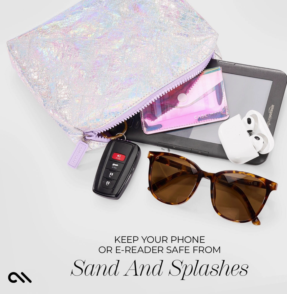 Soap Bubble™ Waterproof Beach Zip Pouch