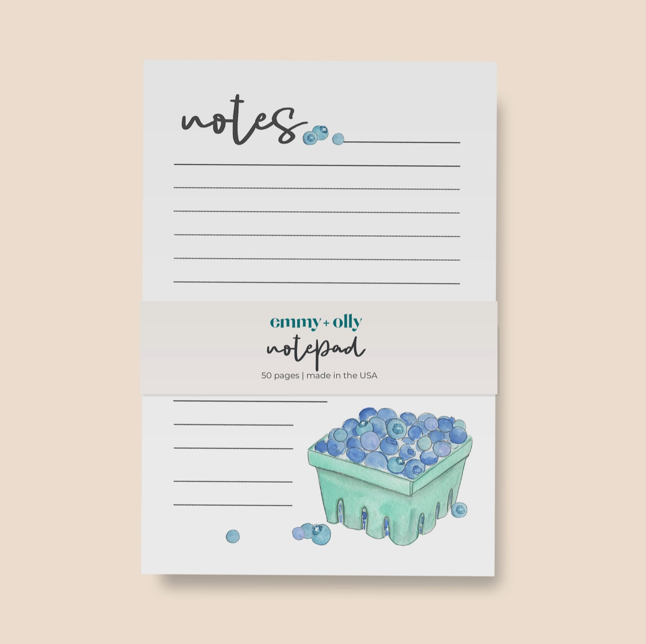 Notepad - Blueberry Notes List