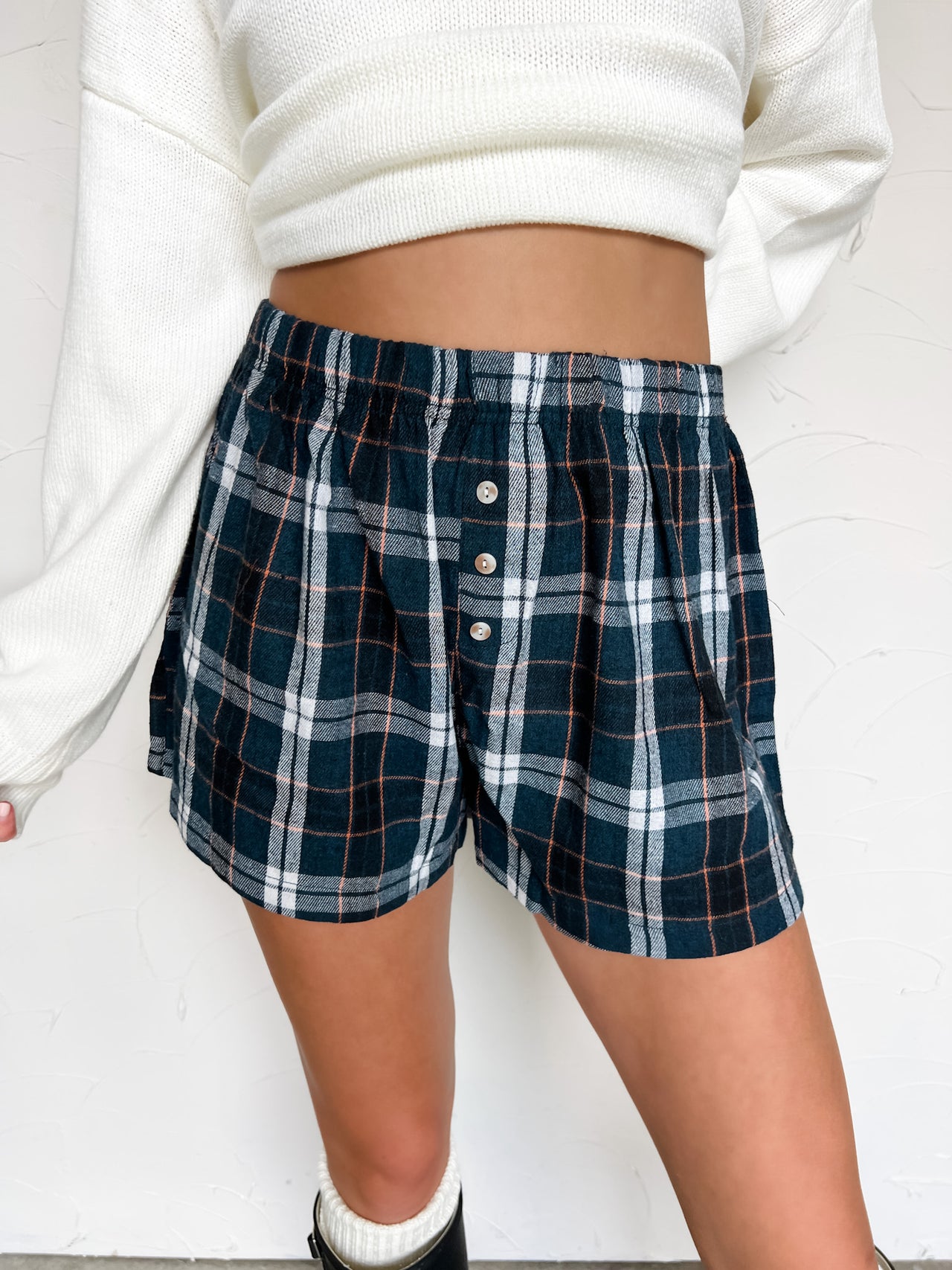 Hold That Thought Boxer Shorts- Navy