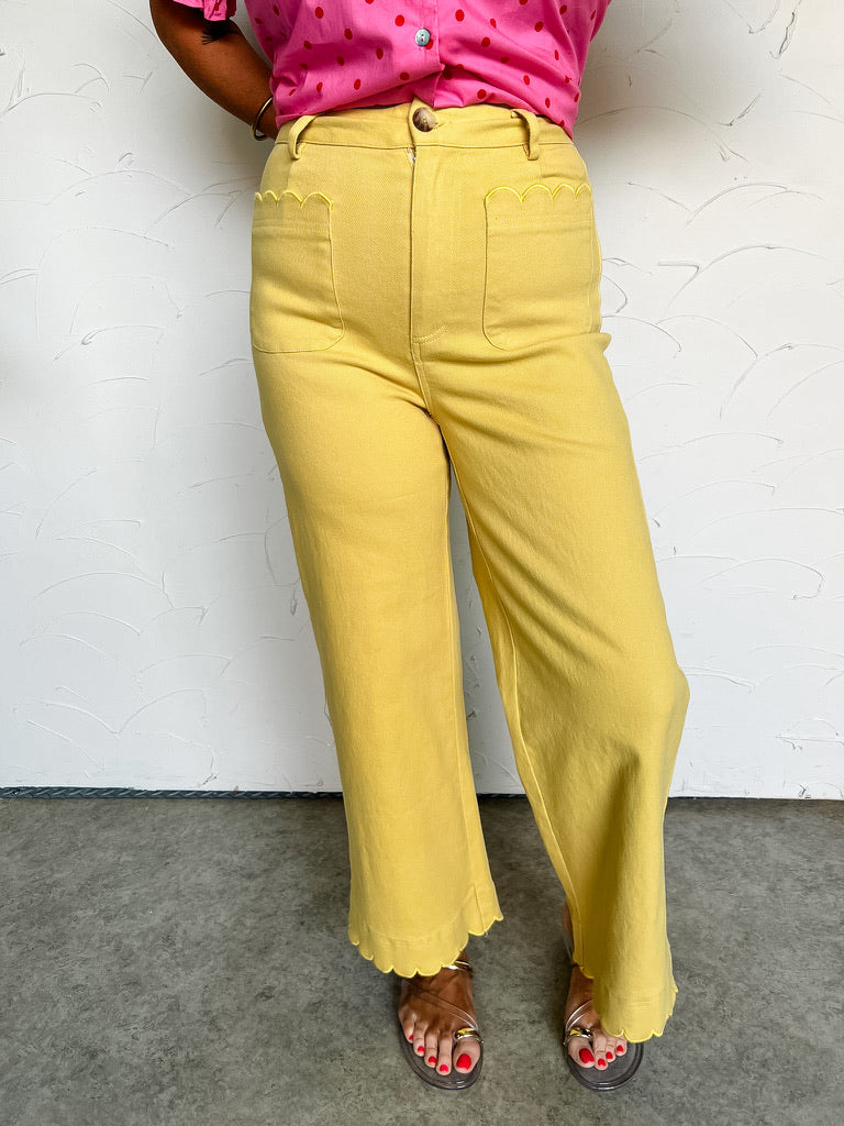 Made For You Yellow Pants