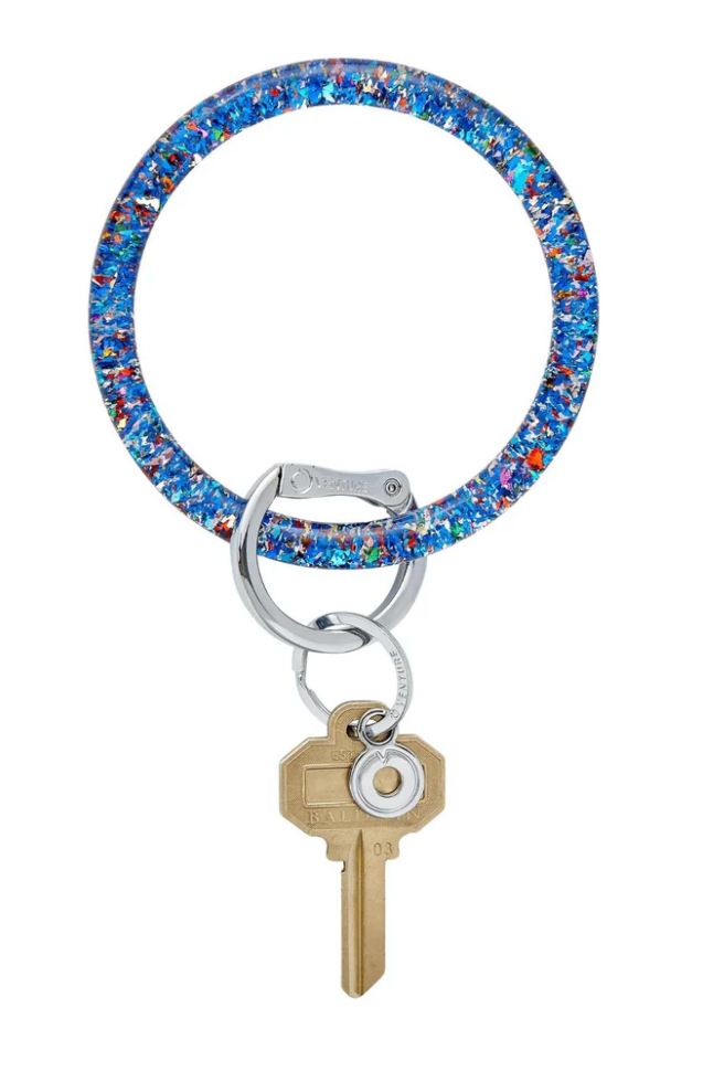Funfetti Resin Collection Key Ring
