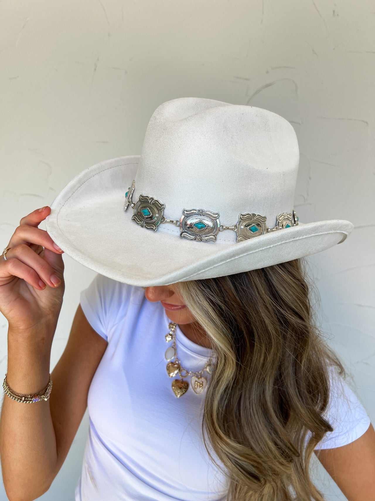 Ivory Concho Cowboy Hat