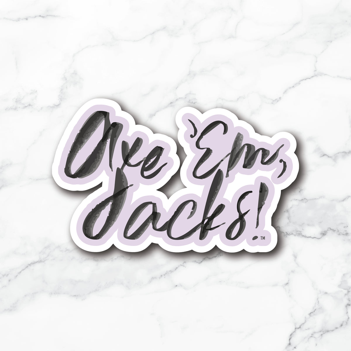 Axe'Em Jacks Watercolor Sticker