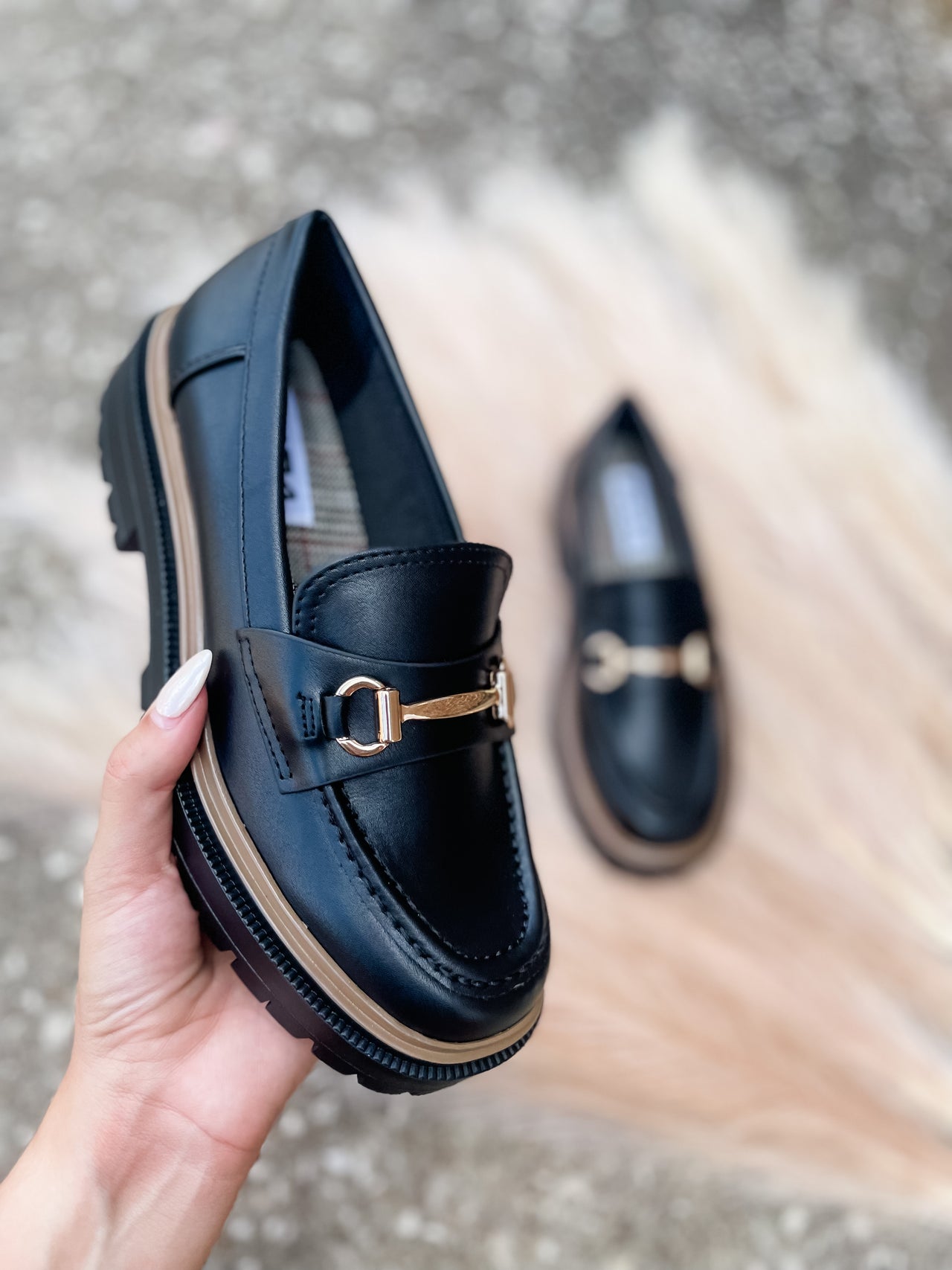 Theos Loafers- Black