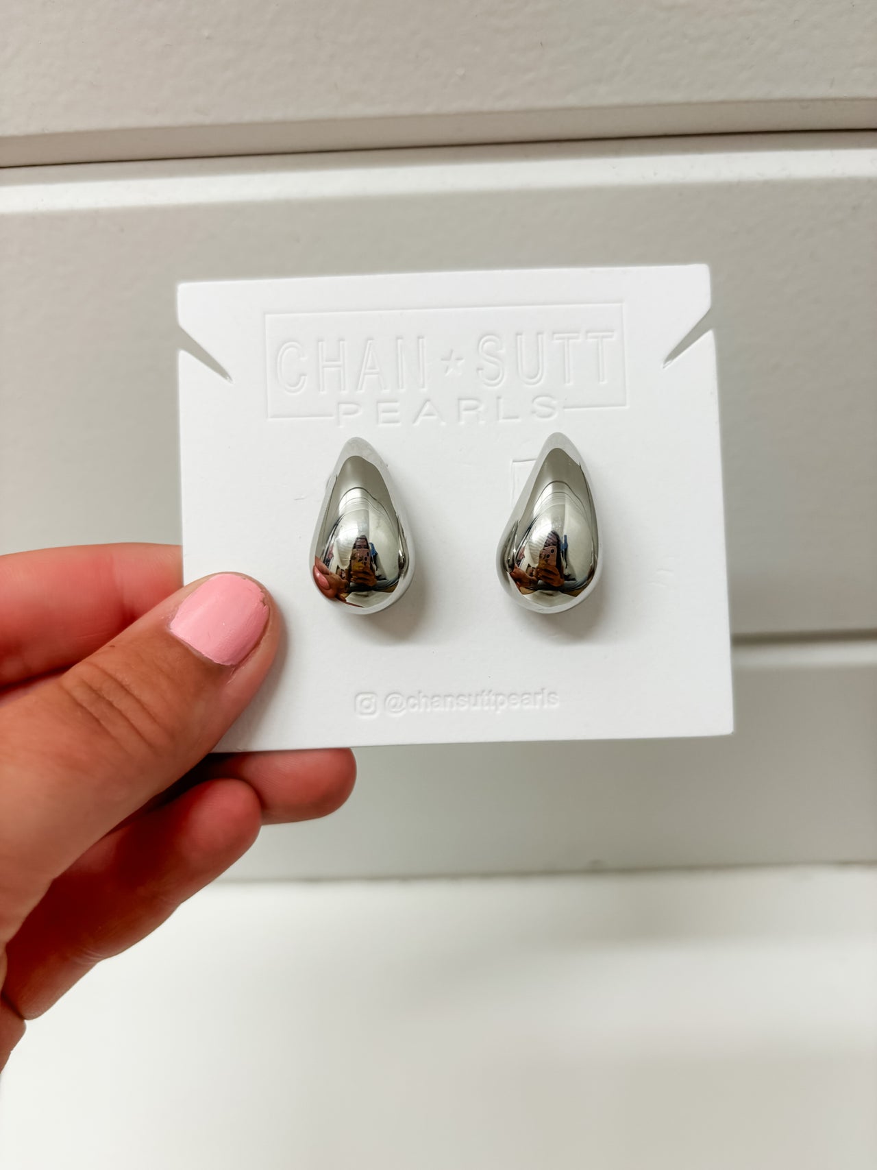 {CP} Lauren Earrings- Silver