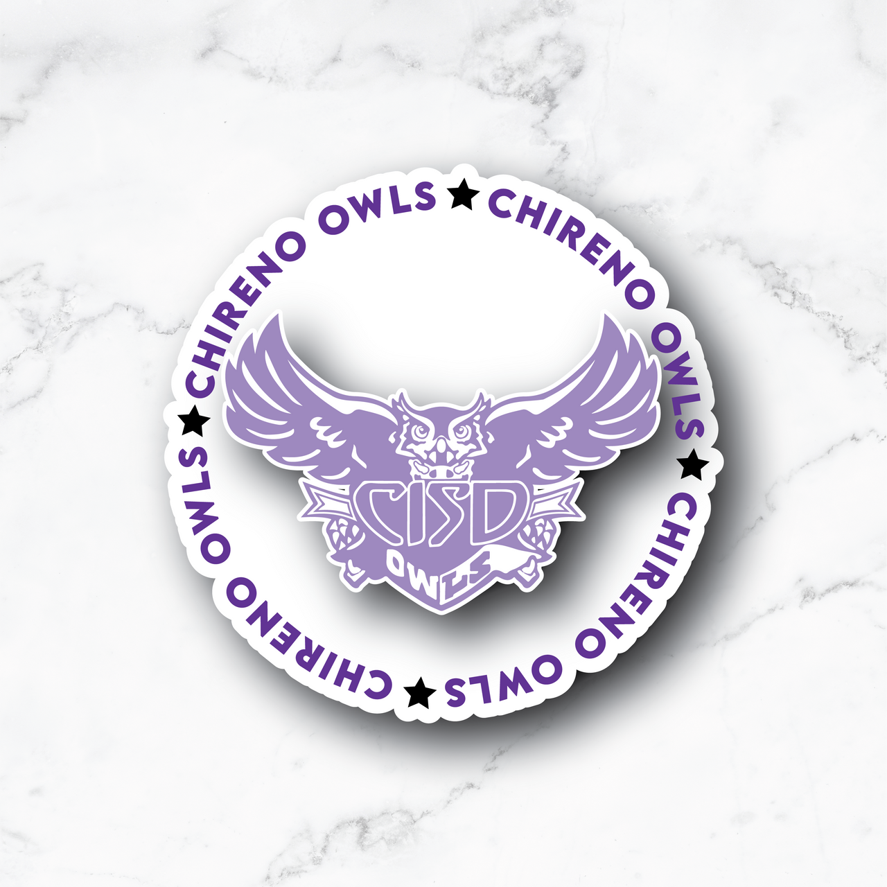 Chireno Owls Logo Sticker