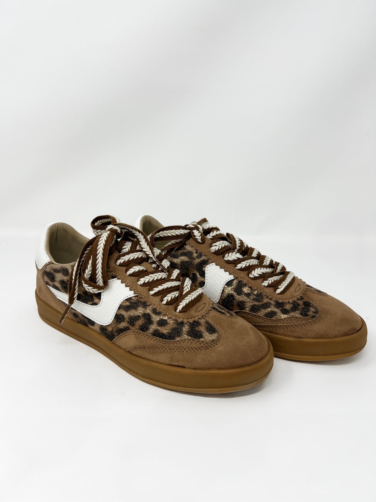 Destiny Sneakers- Coffee Leopard