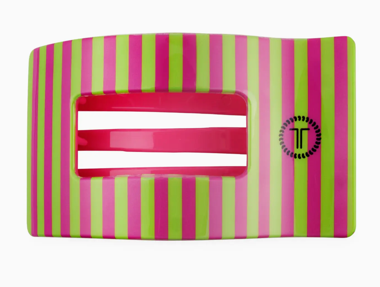 Summer Crush Flat Rectangle Hair Clip- Medium