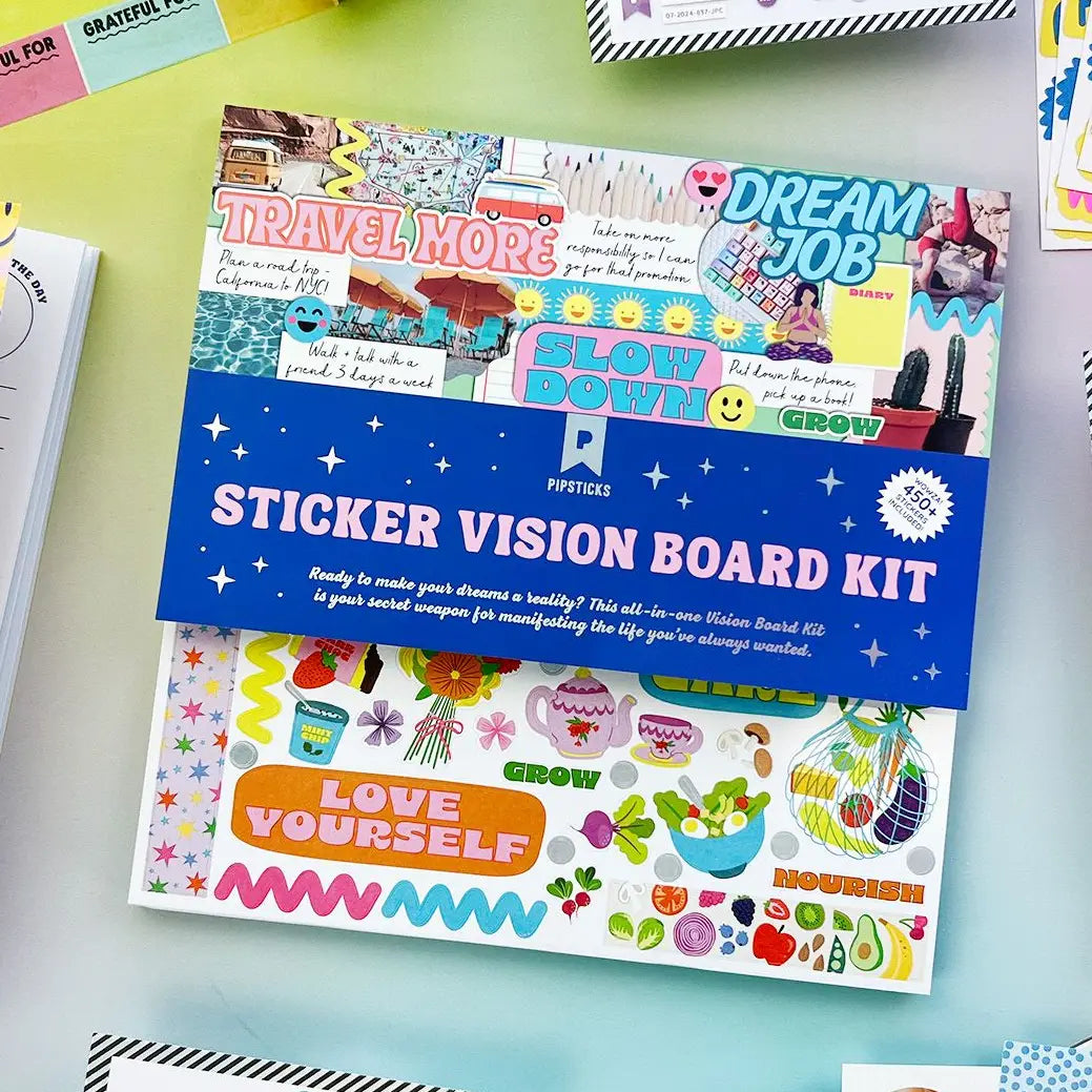 Live the Dream Vision Board Kit Stickers