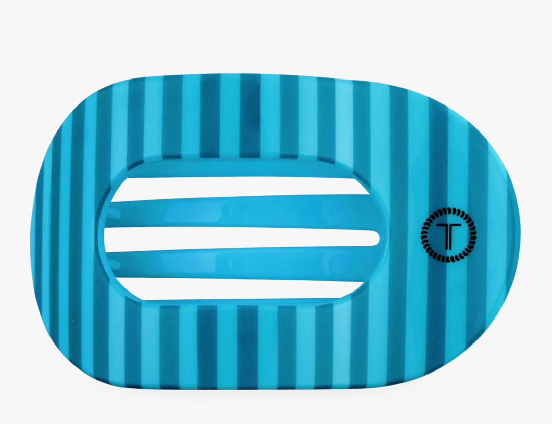 Splash Zone Flat Round Hair Clip- Large