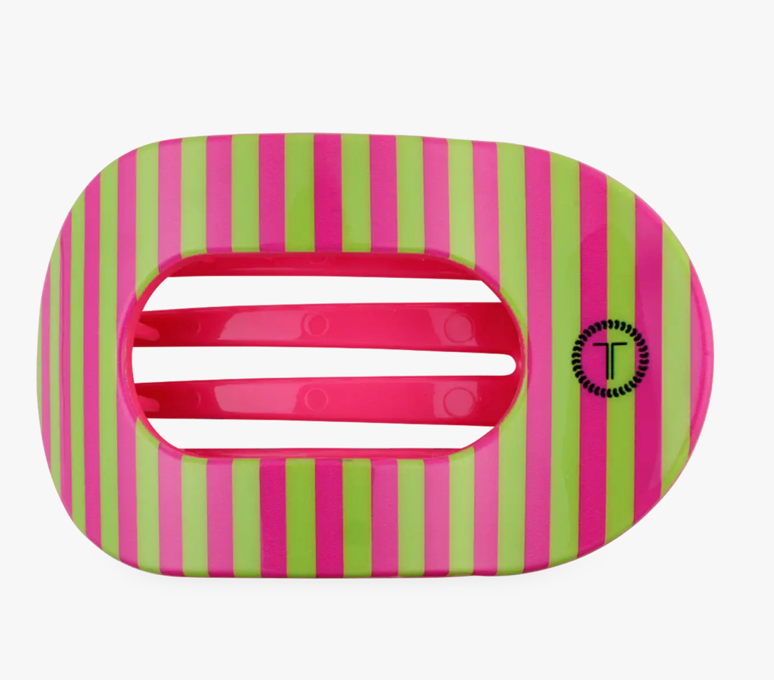 Summer Crush Flat Round Hair Clip- Large