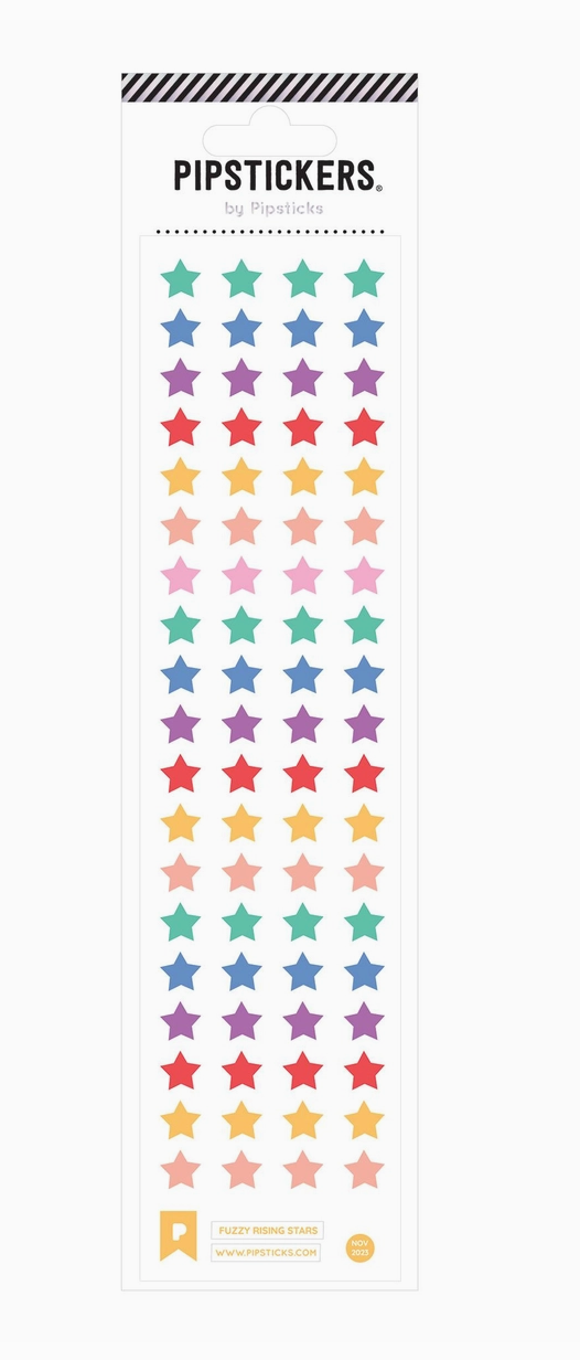 Fuzzy Rising Stars Stickers