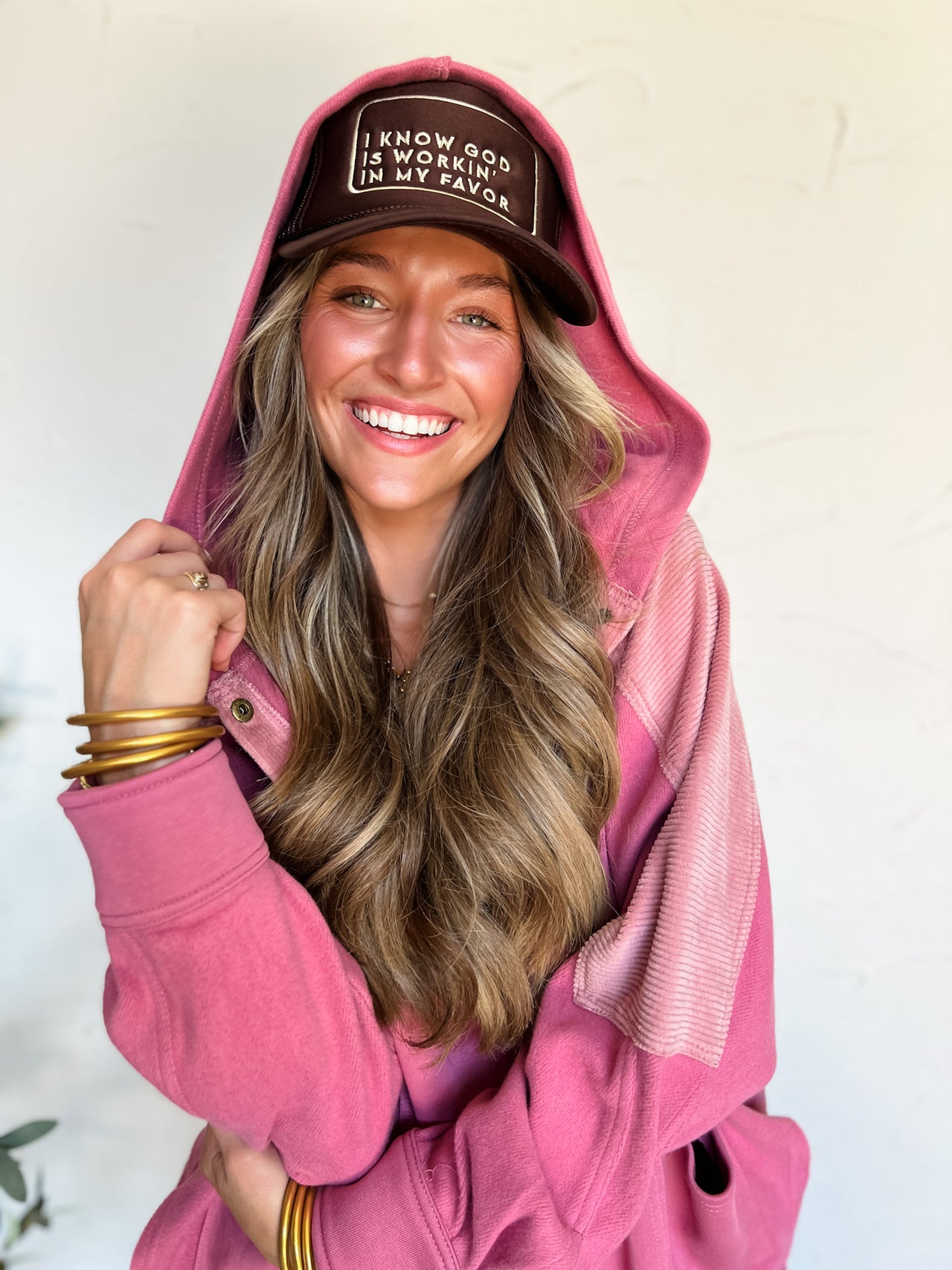 See You On The Coast Pullover- Berry