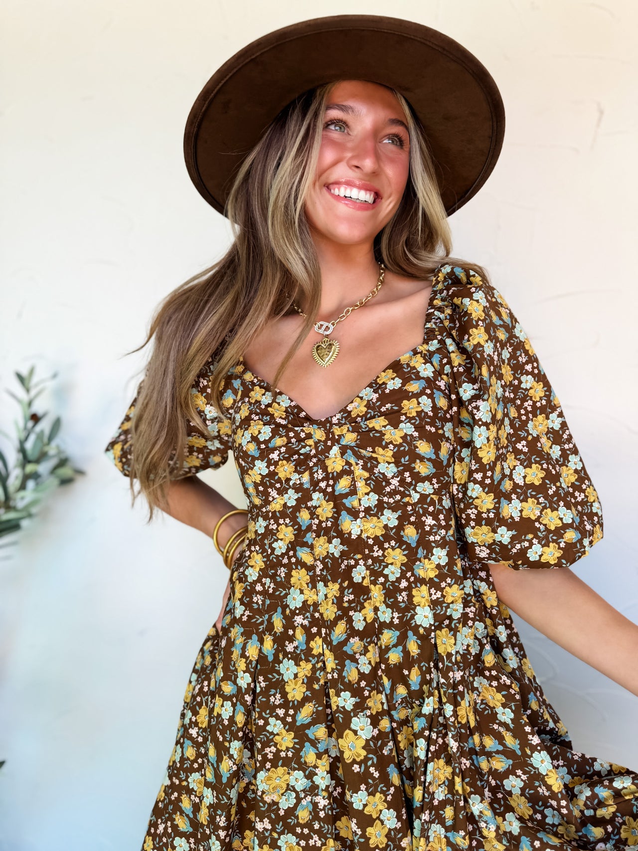 Spending Time Together Floral Maxi Dress