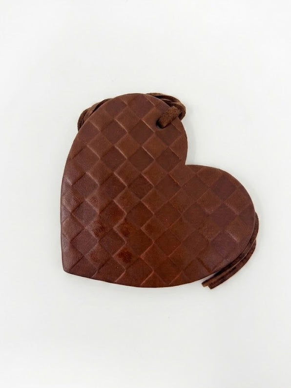 Patterned Heart Car Scent- Butt Naked